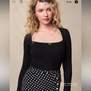 Pretty Rouje long sleeve top.